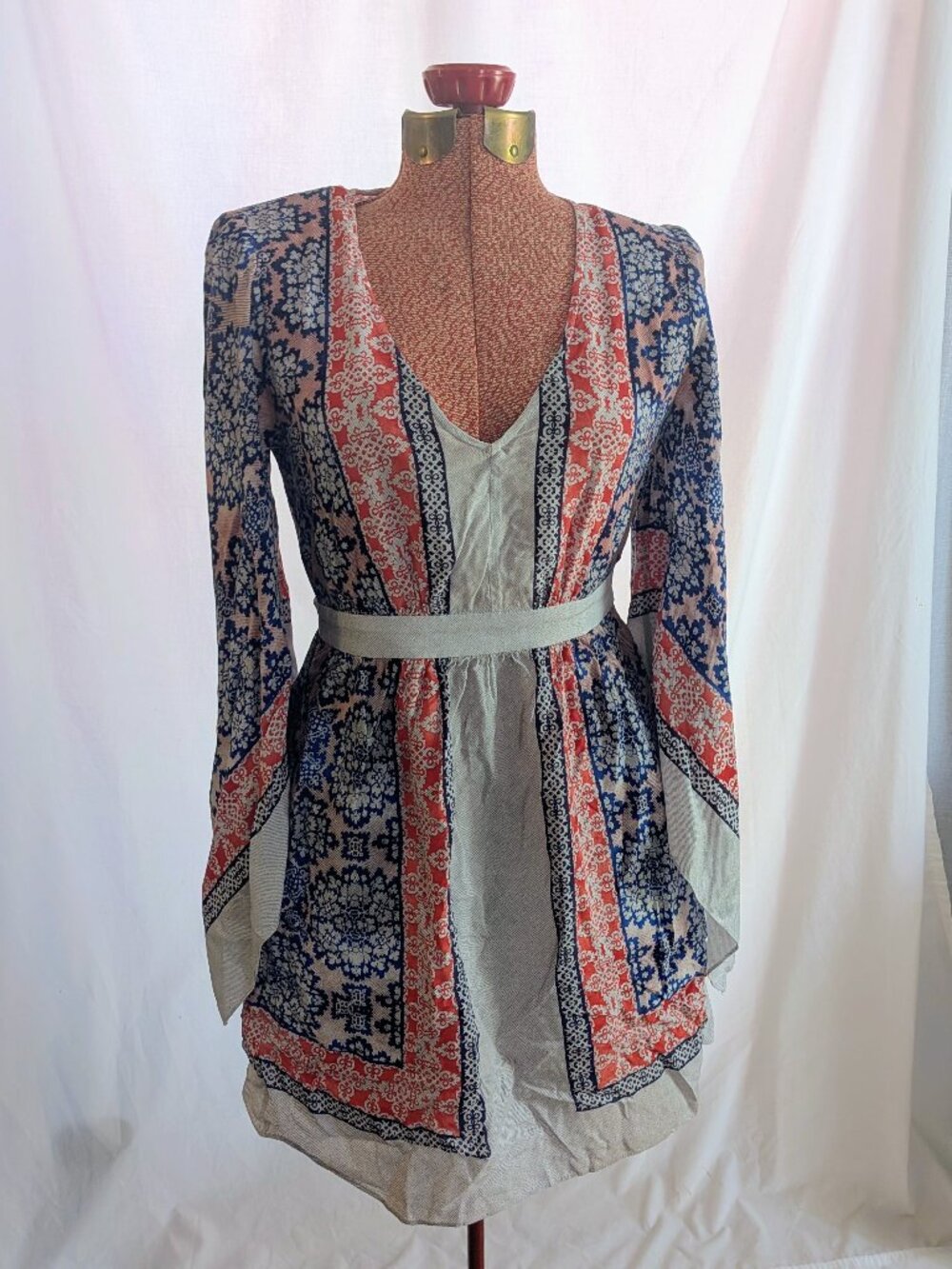 BCBGMaxAria Kimono Sleeve Dress XS